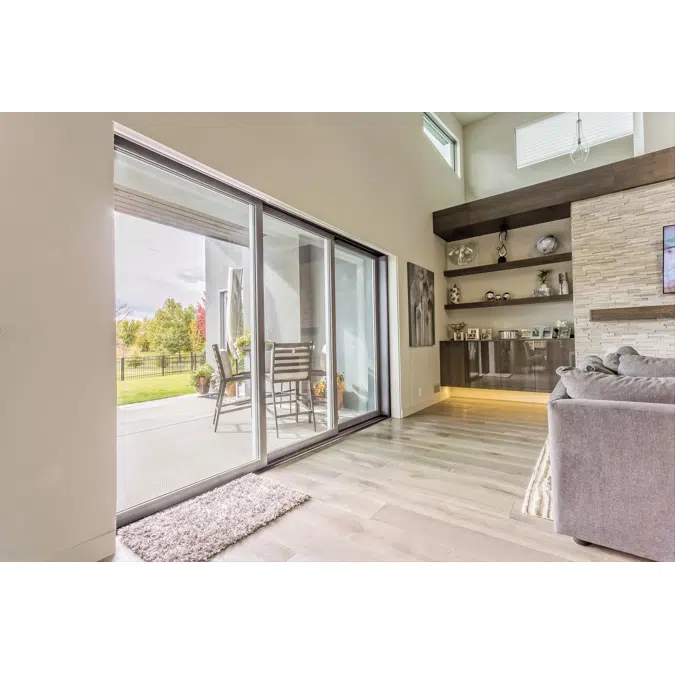 BIM objects - Free download! Pinnacle Clad – Multi-slide Patio Door ...