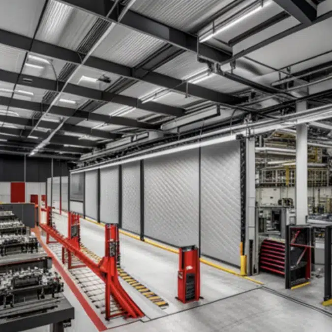 Industrial Noise Control Curtain – STC 27 Acoustic Sound Barrier | SCC-12