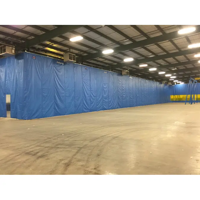 Insulated Curtain Wall System BIM Object | Industrial Thermal Partition Wall