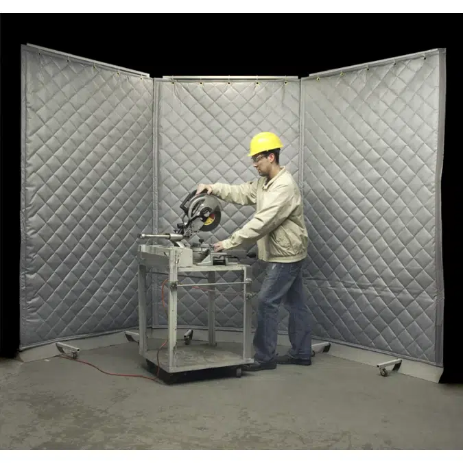 Portable Acoustic Screens – Industrial Modular Sound Barrier Panels | SCC-12 & SCC-13