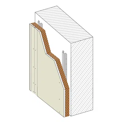 Зображення для REVESTIMENTO 83 GYPCORK 13-40 - Interior wall lining