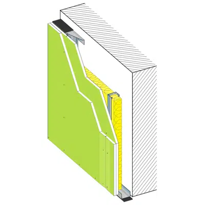 Image for REVESTIMENTO 95 BA13 Protect - Interior wall lining