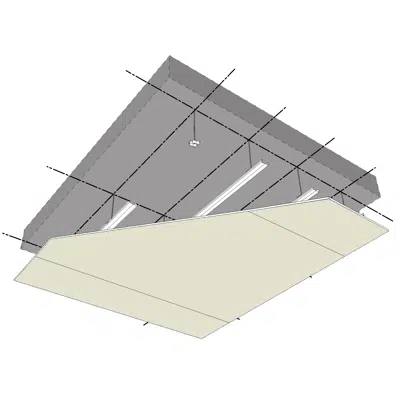 TETO 38 BA13A - Interior ceilings图像