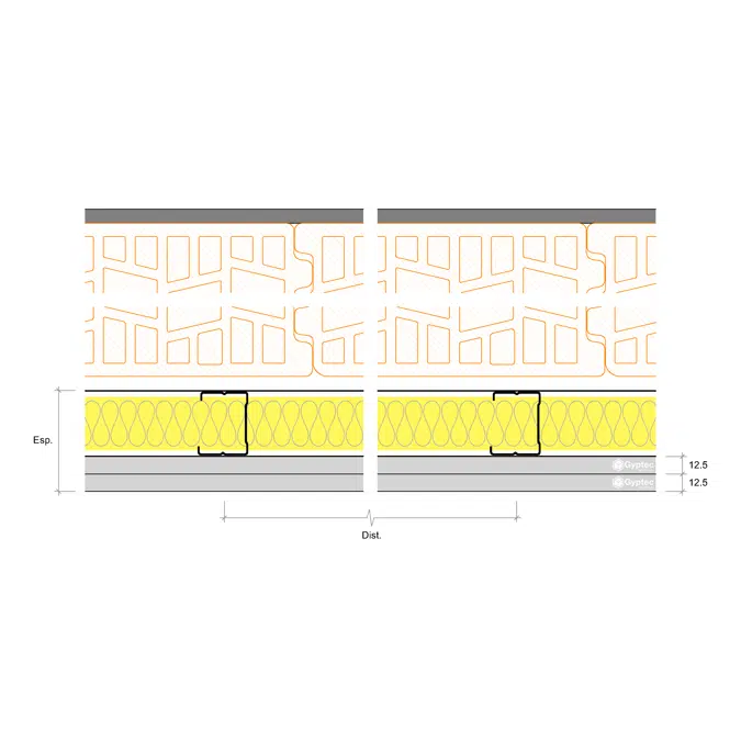 PAREDE TTA25+73 BA13A - Solution for Masonary Walls