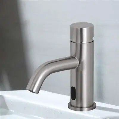 imagen para Brushed Nickel Commercial Automatic Motion Touchless Faucet