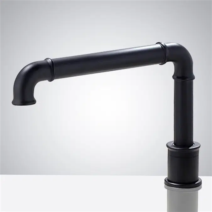 Fontana Reno Commercial Matte Black Automatic Hands Free Smart Touchless Faucet