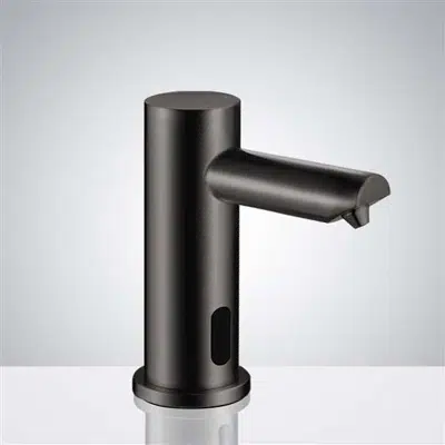 Image for Marsala Minimalist Modern Matte Black Sensor Soap Dispenser