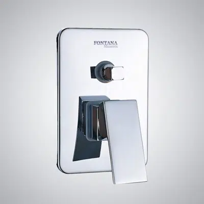 Image for Fontana Chrome Finish 2 Way Wall Mounted Shower Mixer Valve Type B