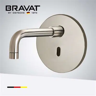 kuva kohteelle Bravat In Wall Mount Brushed Nickel commercial Electric Instant Water Heater Automatic Faucet