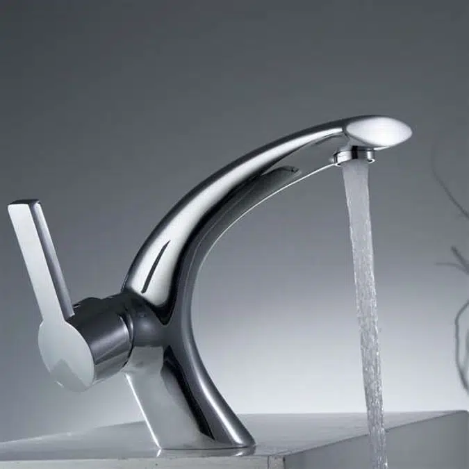 Fontana Twist Bathroom Sink Single Handle Faucet