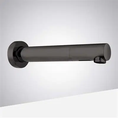 billede til Fontana Commercial Dark Oil Rubbed Bronze Wall Mount Touchless Automatic Touchless Faucet