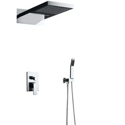 Obrázek pro Fontana 22"" Venice Multifunctional Shower Polished 3 Way Rainfall Shower Set