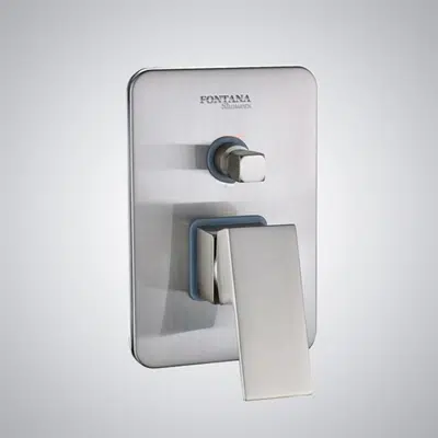 Image pour Fontana Brushed Nickel 2 Way Shower Mixer Valve Type A