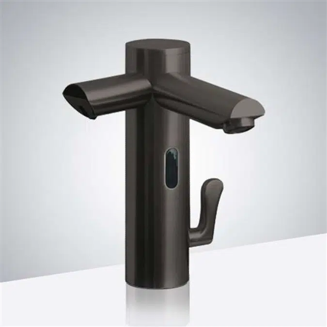 Fontana Lima Commercial Dark Oil Rubbed Bronze Finish Dual Automatic Touchless Faucet with Sensor Soap Dispenser