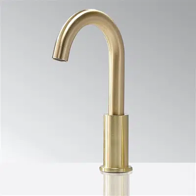 Obrázek pro Fontana Commercial Brushed Gold Touchless Automatic Sensor Hands Free Faucet