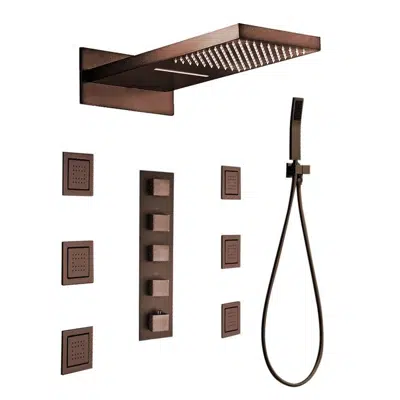 Зображення для Fontana Lima Ultra Waterfall System Light Oil Rubbed Bronze