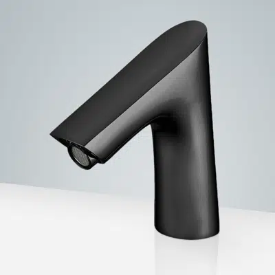 Image for Fontana Commercial Matte Black Touchless Automatic Touchless Faucet