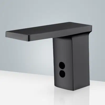 Image pour Fontana Commercial Matte Black Automatic Touchless Faucet