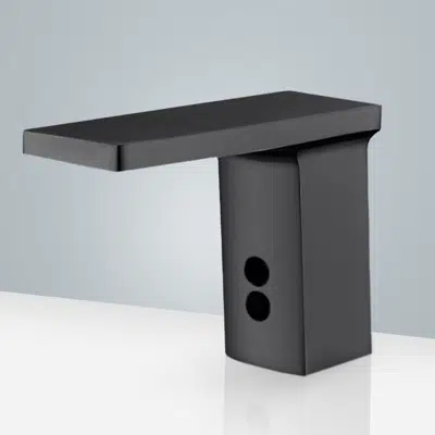 imagen para Fontana Commercial Matte Black Automatic Touchless Faucet