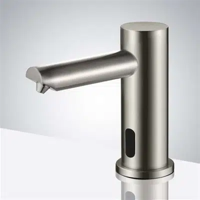 изображение для Marsala Minimalist Modern Brushed Nickel Sensor Soap Dispenser