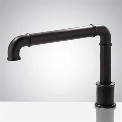 billede til Fontana Couron Commercial Oil Rubbed Bronze Deck Mount Automatic Touchless Faucet