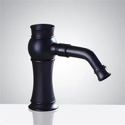 billede til Fontana Matte Black Commercial Automatic Touchless Faucet
