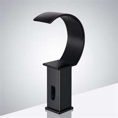 Image for Fontana Contemporary Infrared Waterfall Commercial Automatic Motion Touchless Faucet in Oil Rubbed Bronze