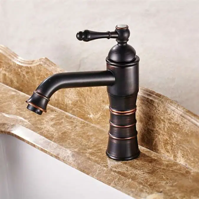 Fontana Vendée Oil Rubbed Bronze Deck Mount Sink Faucet