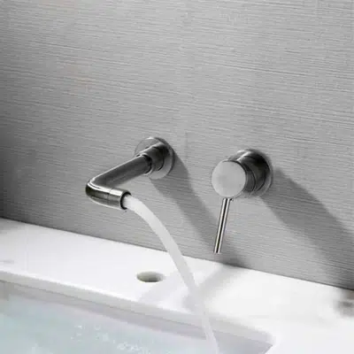 Image for Varese Contemporary Wall Mount Chrome Faucet