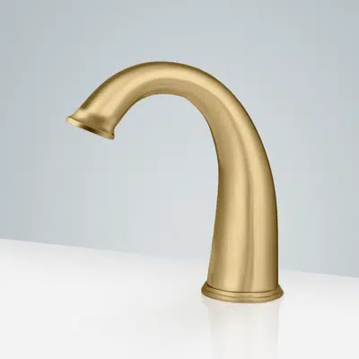 Fontana Commercial Brushed Gold Touchless Automatic Touchless Faucet图像