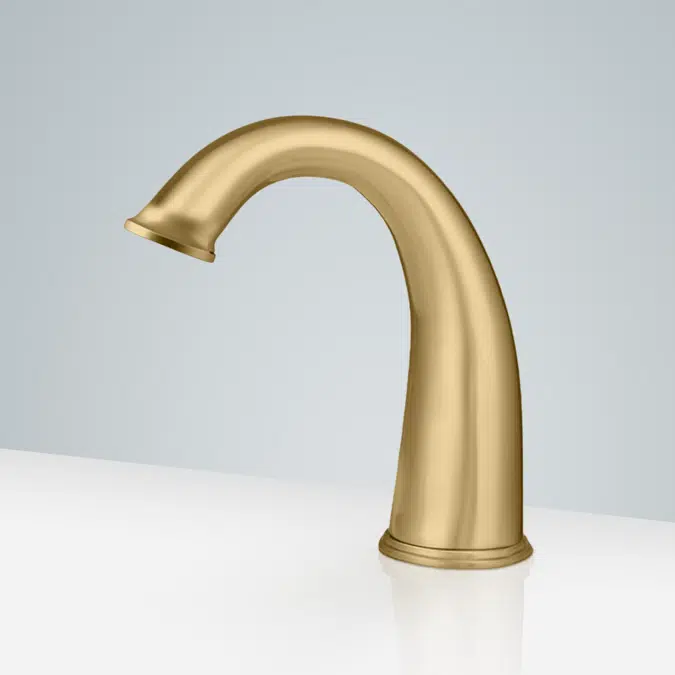 Fontana Commercial Brushed Gold Touchless Automatic Touchless Faucet