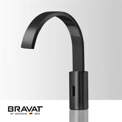 Fontana Commercial Matte Black Touchless Automatic Touchless Faucet图像