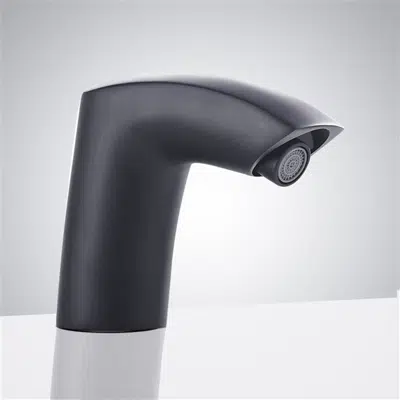 Obrázek pro Fontana Hugo Commercial Automatic Hands Free Faucet in Matte Black