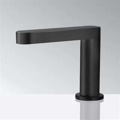 画像 Fontana Commercial Matte Black Deck Mount Automatic Touchless Hands Free Faucet