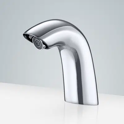 Imagem para Limoges Deck Mounted Chrome Touchless Electronic Bathroom Touchless Faucet}