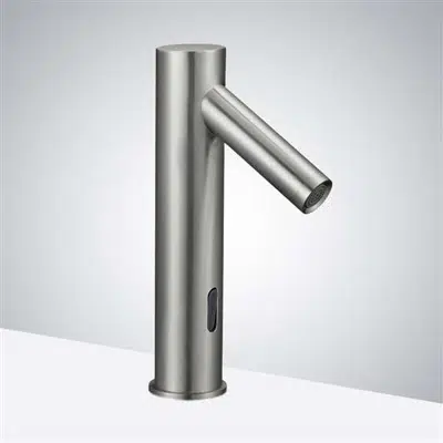 imagen para Fontana Tripod Commercial Automatic Electronic Hands Free Brushed Nickel Faucet