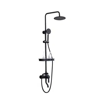 Fontana Milan Thermostatic Oil Rubbed Bronze Sprayer Shower Faucet 이미지