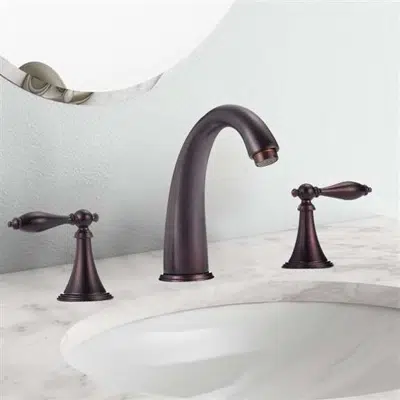 kép a termékről - Fontana Rio Classic Oil Rubbed Bronze Bathroom Sink Faucet