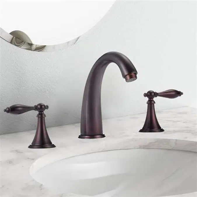 Fontana Rio Classic Oil Rubbed Bronze Bathroom Sink Faucet