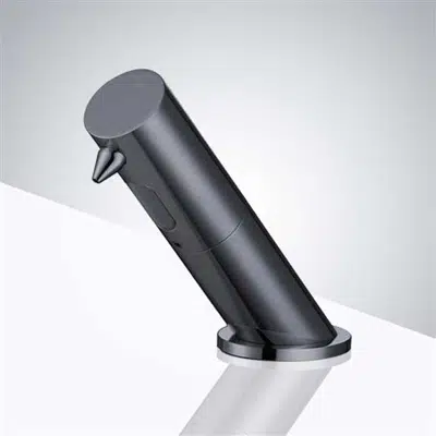 Image pour Fontana St. Gallen Commercial Automatic No Touch Soap Dispenser In Black