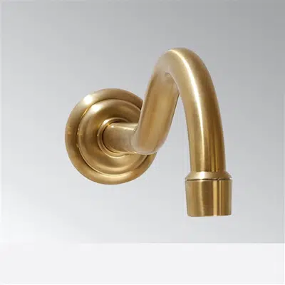 Obrázek pro Fontana Antique Commercial Automatic Wall Mount Brushed Gold Touchless Faucet