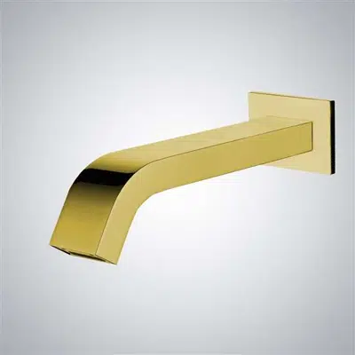 รูปภาพสำหรับ Fontana Commercial Automatic Wall Mount Gold Sensor Bathroom Faucet