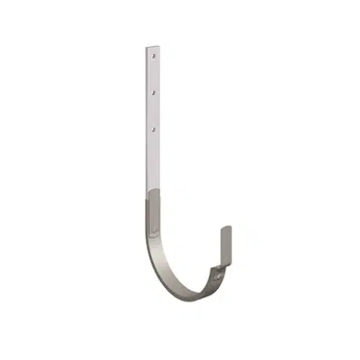 afbeelding voor Gutter bracket (size 333, long leg, prePATINA graphite-grey cladded)