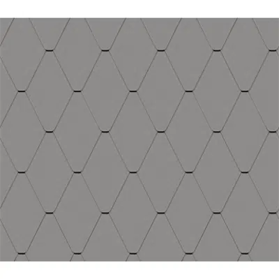 imagen para Bardeaux losanges Facade (228 mm x 330 mm, GRANUM skygrey)