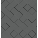 vierkante losange gevel (325 mm x 325 mm, prepatina graphite-grey)