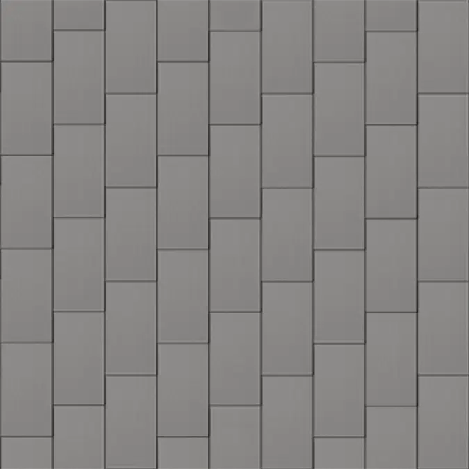 Bardeaux Couverture (600 mm x 1500 mm, vertical, GRANUM skygrey)