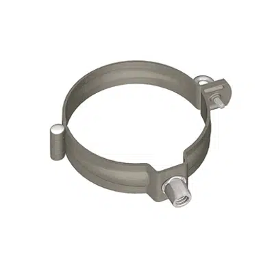 afbeelding voor Downpipe bracket round (size 100, prePATINA graphite-grey)