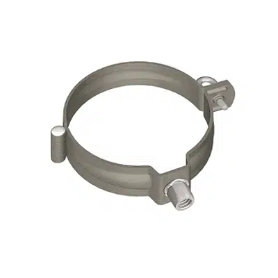 downpipe bracket round (size 100, prepatina graphite-grey)