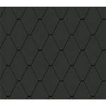 bardeaux losanges facade (228 mm x 330 mm, granum basalte)