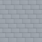 flat-lock tile roof (600 mm x 1500 mm, horizontal, prepatina blue-grey)